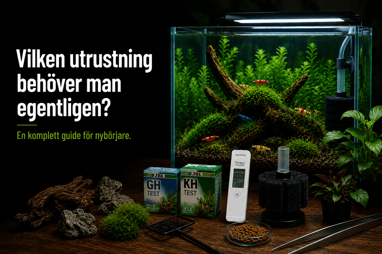Vilken utrustning behöver man egentligen?